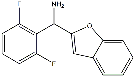 1-benzofuran-2-yl(2,6-difluorophenyl)methanamine