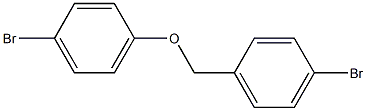 1-bromo-4-[(4-bromophenyl)methoxy]benzene Struktur
