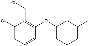 1-chloro-2-(chloromethyl)-3-[(3-methylcyclohexyl)oxy]benzene
