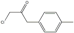 1-chloro-3-(4-methylphenyl)acetone 化学構造式