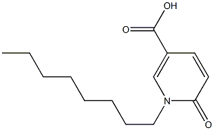 1-octyl-6-oxo-1,6-dihydropyridine-3-carboxylic acid