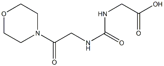 2-({[2-(morpholin-4-yl)-2-oxoethyl]carbamoyl}amino)acetic acid