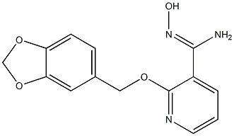 2-(1,3-benzodioxol-5-ylmethoxy)-N'-hydroxypyridine-3-carboximidamide