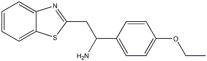 2-(1,3-benzothiazol-2-yl)-1-(4-ethoxyphenyl)ethan-1-amine
