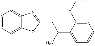 2-(1,3-benzoxazol-2-yl)-1-(2-ethoxyphenyl)ethan-1-amine Structure