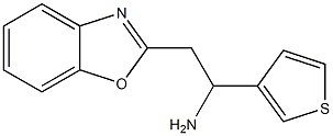 2-(1,3-benzoxazol-2-yl)-1-(thiophen-3-yl)ethan-1-amine
