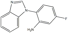 2-(1H-1,3-benzodiazol-1-yl)-5-fluoroaniline
