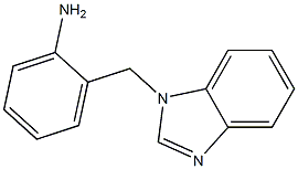 2-(1H-1,3-benzodiazol-1-ylmethyl)aniline Struktur