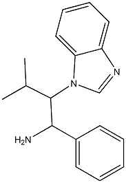 2-(1H-benzimidazol-1-yl)-3-methyl-1-phenylbutan-1-amine