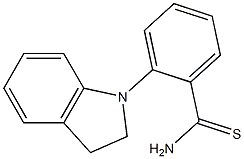 2-(2,3-dihydro-1H-indol-1-yl)benzene-1-carbothioamide