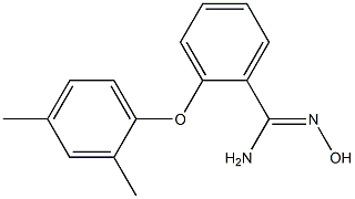 2-(2,4-dimethylphenoxy)-N'-hydroxybenzene-1-carboximidamide