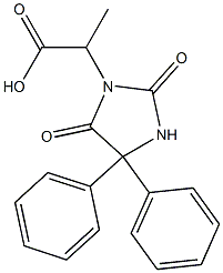 2-(2,5-dioxo-4,4-diphenylimidazolidin-1-yl)propanoic acid