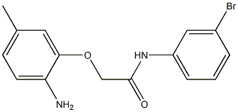 2-(2-amino-5-methylphenoxy)-N-(3-bromophenyl)acetamide