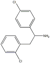  2-(2-chlorophenyl)-1-(4-chlorophenyl)ethan-1-amine