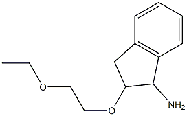 2-(2-ethoxyethoxy)-2,3-dihydro-1H-inden-1-amine
