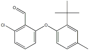  2-(2-tert-butyl-4-methylphenoxy)-6-chlorobenzaldehyde