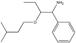 2-(3-methylbutoxy)-1-phenylbutan-1-amine 结构式