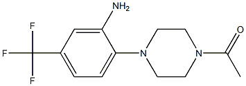 2-(4-acetylpiperazin-1-yl)-5-(trifluoromethyl)aniline