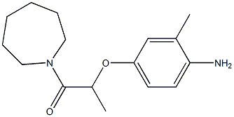 2-(4-amino-3-methylphenoxy)-1-(azepan-1-yl)propan-1-one