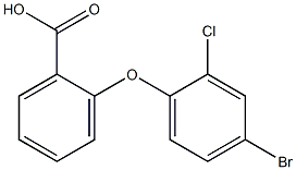  2-(4-bromo-2-chlorophenoxy)benzoic acid