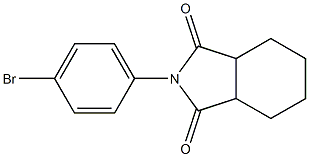 2-(4-bromophenyl)hexahydro-1H-isoindole-1,3(2H)-dione Structure