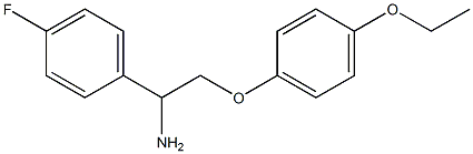 2-(4-ethoxyphenoxy)-1-(4-fluorophenyl)ethanamine