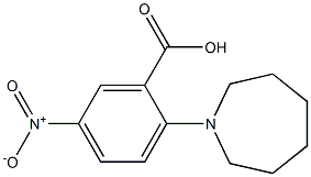 2-(azepan-1-yl)-5-nitrobenzoic acid Structure