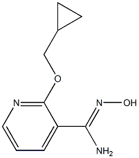 2-(cyclopropylmethoxy)-N'-hydroxypyridine-3-carboximidamide