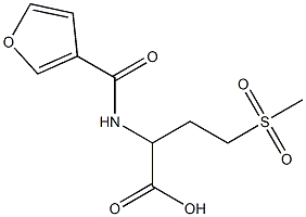  2-(furan-3-ylformamido)-4-methanesulfonylbutanoic acid