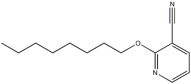 2-(octyloxy)pyridine-3-carbonitrile Structure