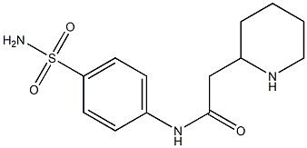  2-(piperidin-2-yl)-N-(4-sulfamoylphenyl)acetamide