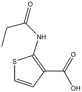 2-(propionylamino)thiophene-3-carboxylic acid