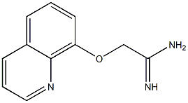 2-(quinolin-8-yloxy)ethanimidamide