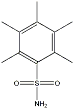 2,3,4,5,6-pentamethylbenzenesulfonamide Structure