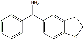 2,3-dihydro-1-benzofuran-5-yl(phenyl)methanamine Struktur
