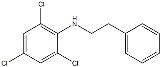 2,4,6-trichloro-N-(2-phenylethyl)aniline