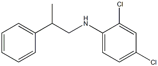2,4-dichloro-N-(2-phenylpropyl)aniline Struktur