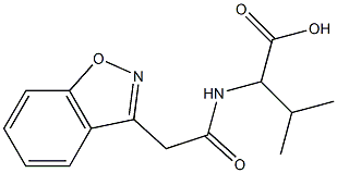 2-[(1,2-benzisoxazol-3-ylacetyl)amino]-3-methylbutanoic acid