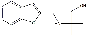  2-[(1-benzofuran-2-ylmethyl)amino]-2-methylpropan-1-ol