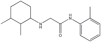 2-[(2,3-dimethylcyclohexyl)amino]-N-(2-methylphenyl)acetamide