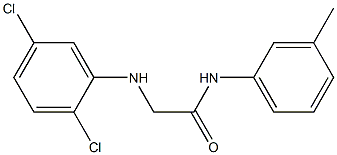  2-[(2,5-dichlorophenyl)amino]-N-(3-methylphenyl)acetamide