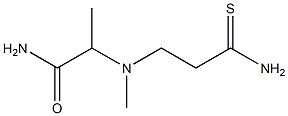 2-[(2-carbamothioylethyl)(methyl)amino]propanamide