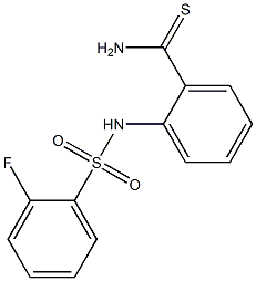 2-[(2-fluorobenzene)sulfonamido]benzene-1-carbothioamide