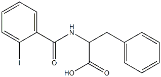 2-[(2-iodobenzoyl)amino]-3-phenylpropanoic acid