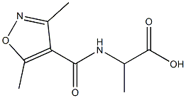2-[(3,5-dimethyl-1,2-oxazol-4-yl)formamido]propanoic acid