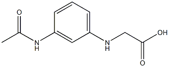  2-[(3-acetamidophenyl)amino]acetic acid