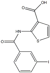 2-[(3-iodobenzene)amido]thiophene-3-carboxylic acid