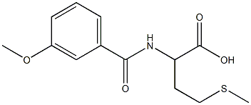 2-[(3-methoxybenzoyl)amino]-4-(methylthio)butanoic acid