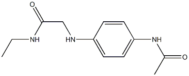 2-[(4-acetamidophenyl)amino]-N-ethylacetamide