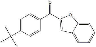 2-[(4-tert-butylphenyl)carbonyl]-1-benzofuran Struktur